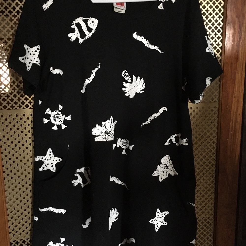 RED GINGER CASUAL DRESS LARGE